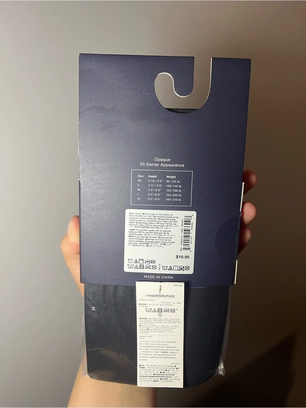 GAP Black Tights